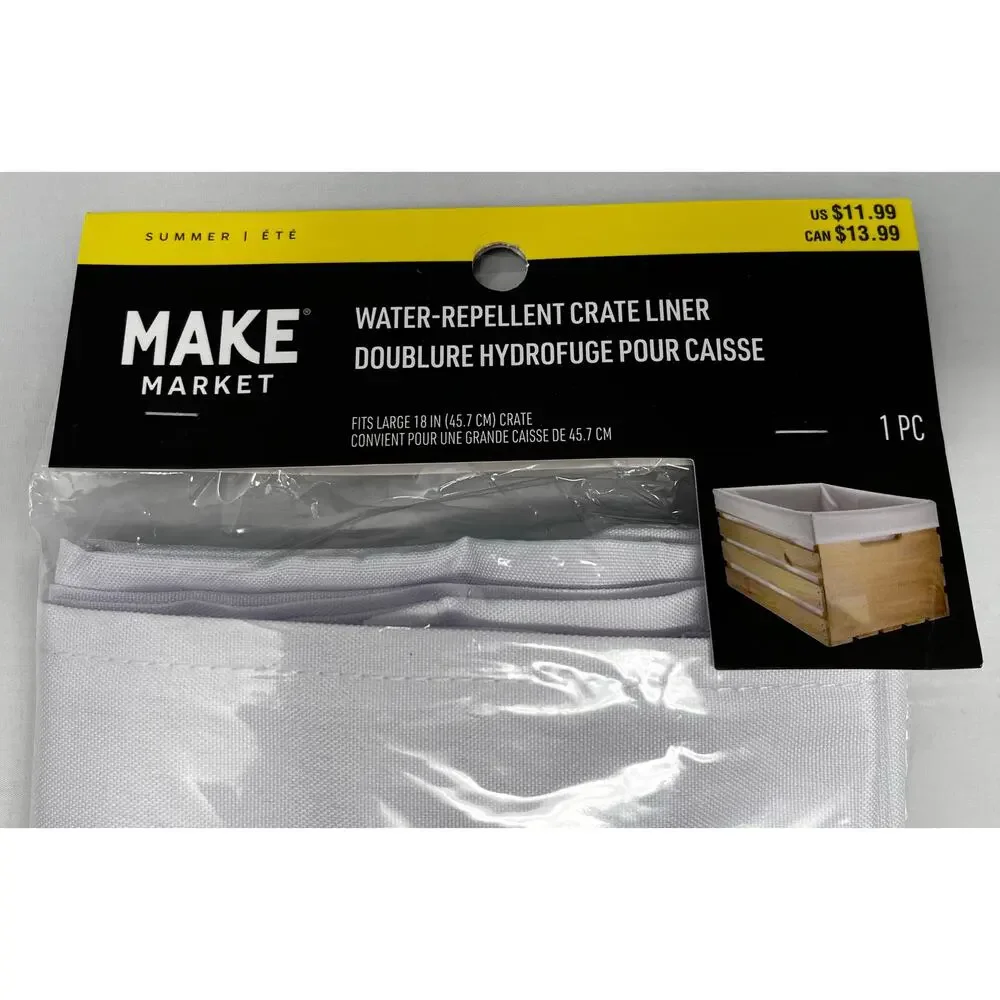 Make Market Water-Repellent Crate Liner fits Large 18 inch (45.7 cm) crate